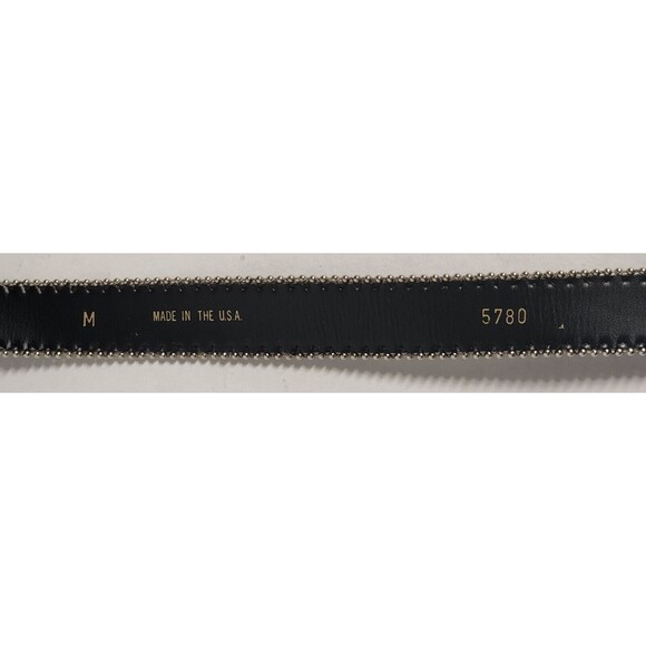 Womens West Belt Blue Pink Green Sparkling Glitter #5780 Made in USA Size S/M - Picture 3 of 6